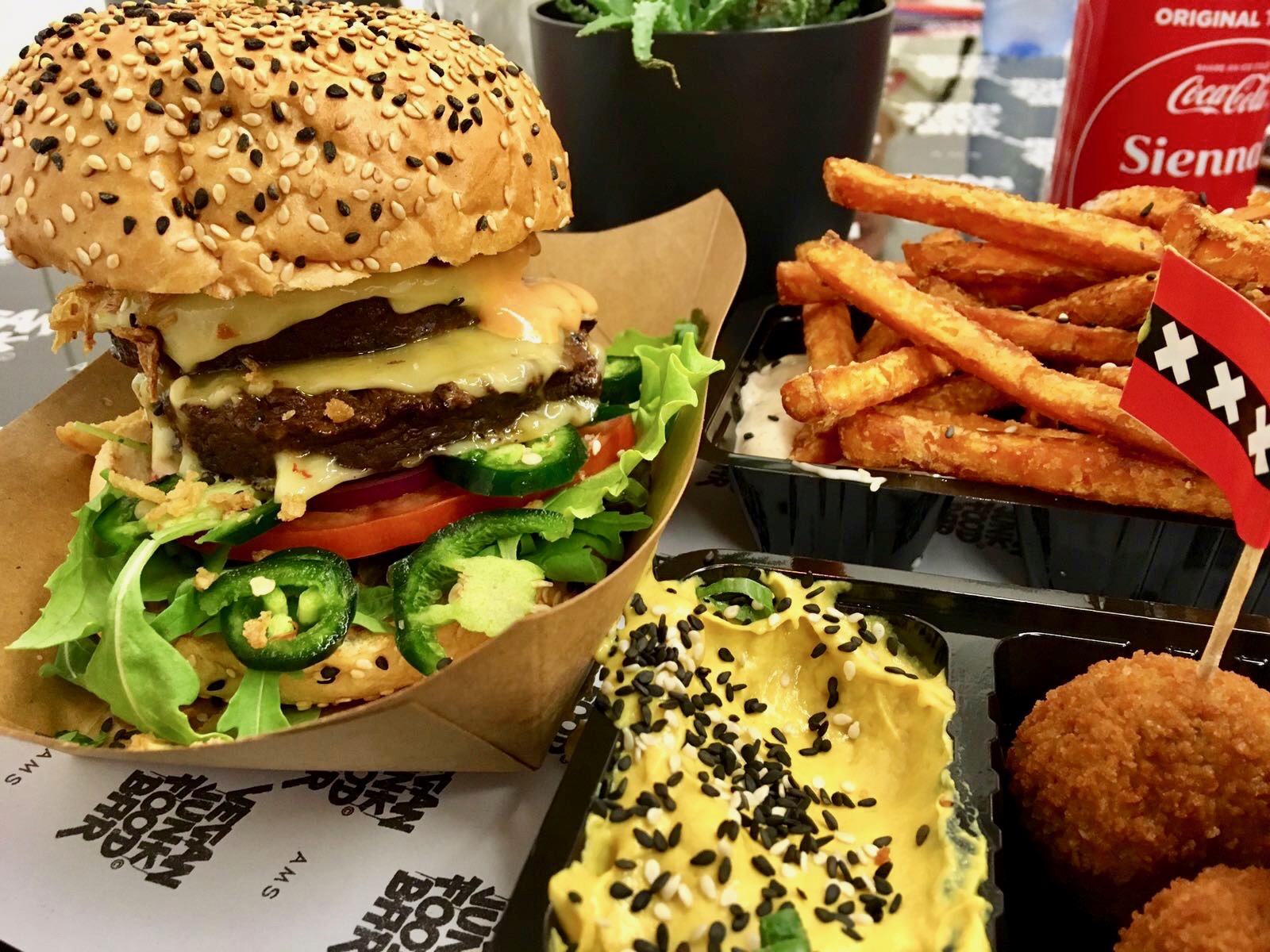 vegan burger amsterdam